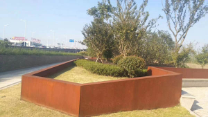 大连耐候钢挡土墙